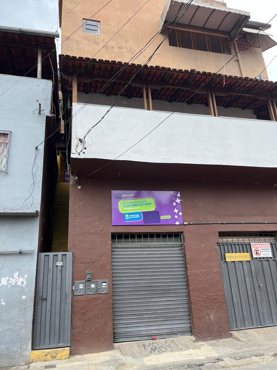 Fachada do Cantinho do Bebê