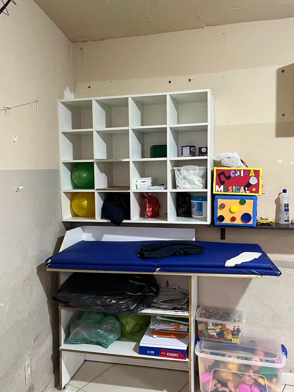 Nicho instalado na sala 3
